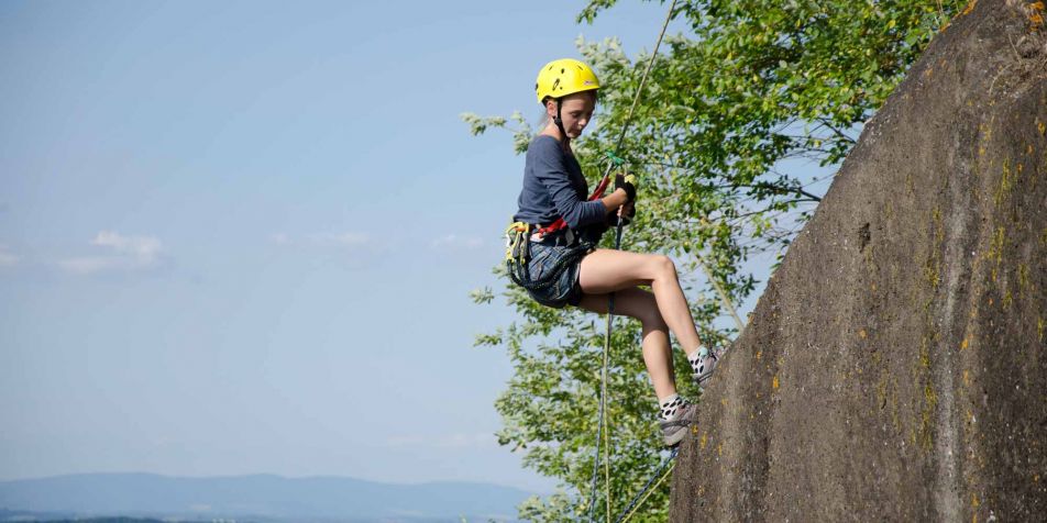 2-Tages-Kletterkurs für Anfänger im Hochseilgarten und am Burgfelsen Riegersburg 
- 
Naturbursch Training Riegersburg - Teamtraining, Kletterkurse, Hochseilgarten